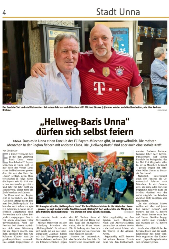 10 Jahre HBU Hellweger Anzeiger 13.07.2022